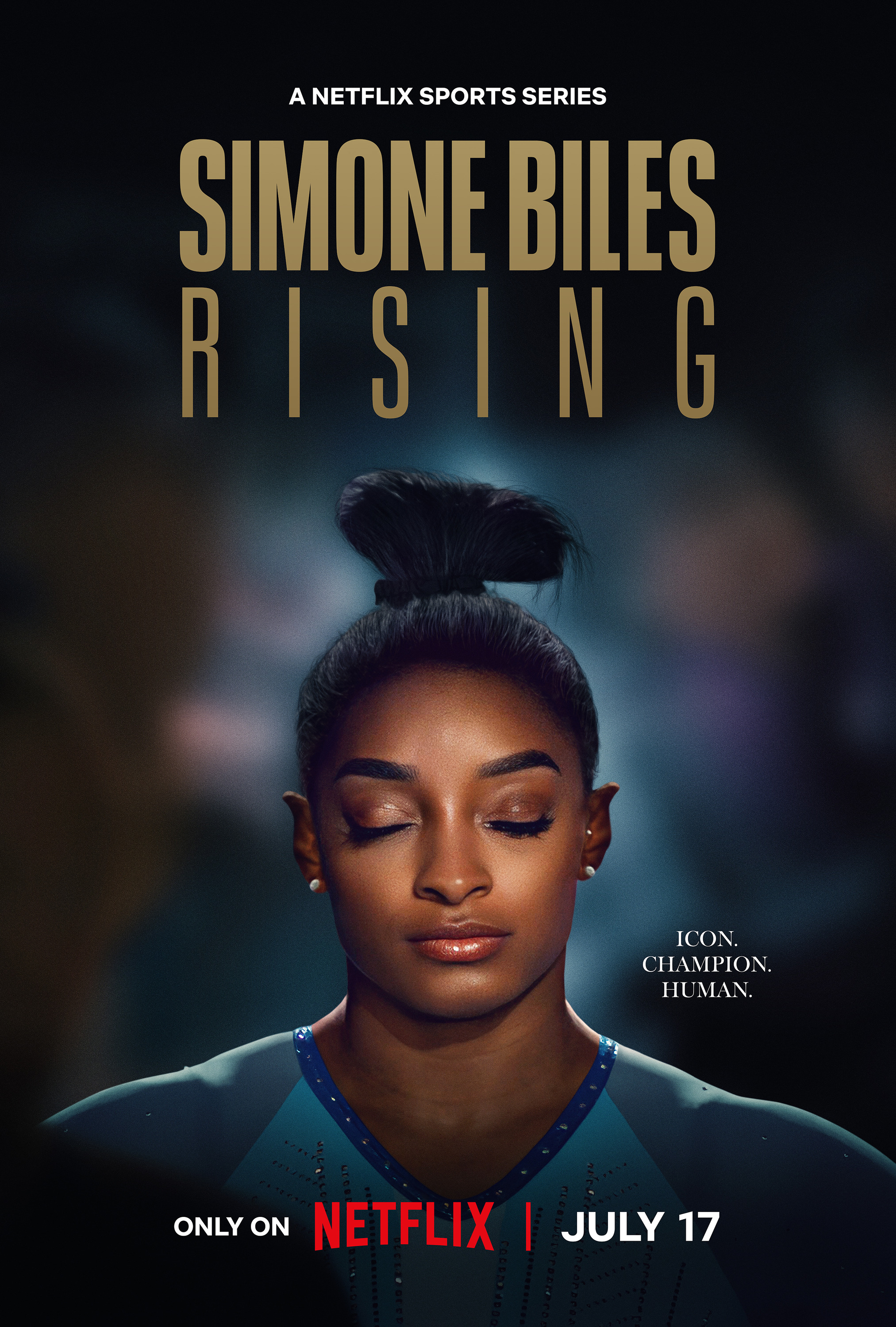 Mega Sized TV Poster Image for Simone Biles: Rising (#1 of 2)