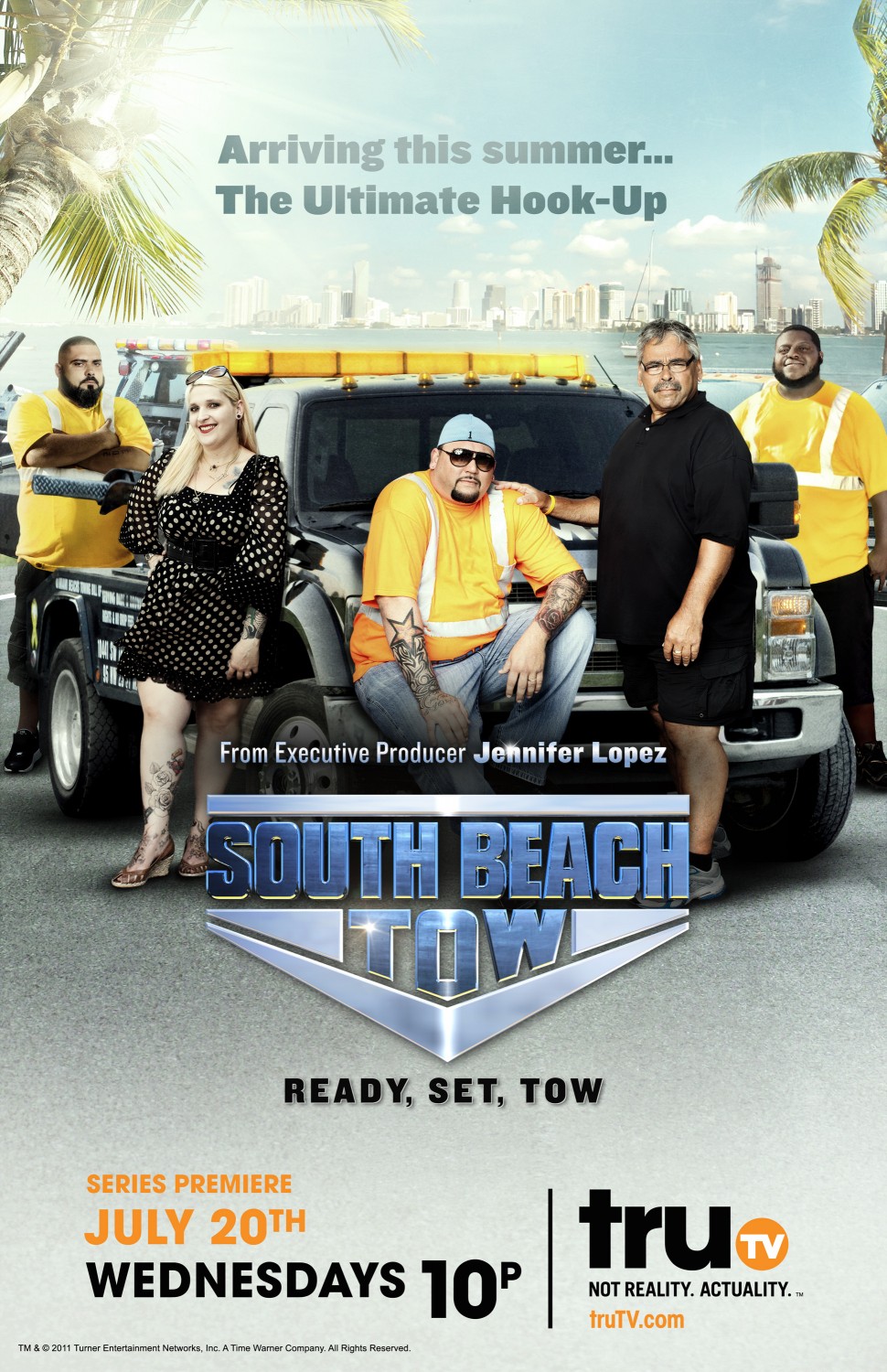 Extra Large TV Poster Image for South Beach Tow 