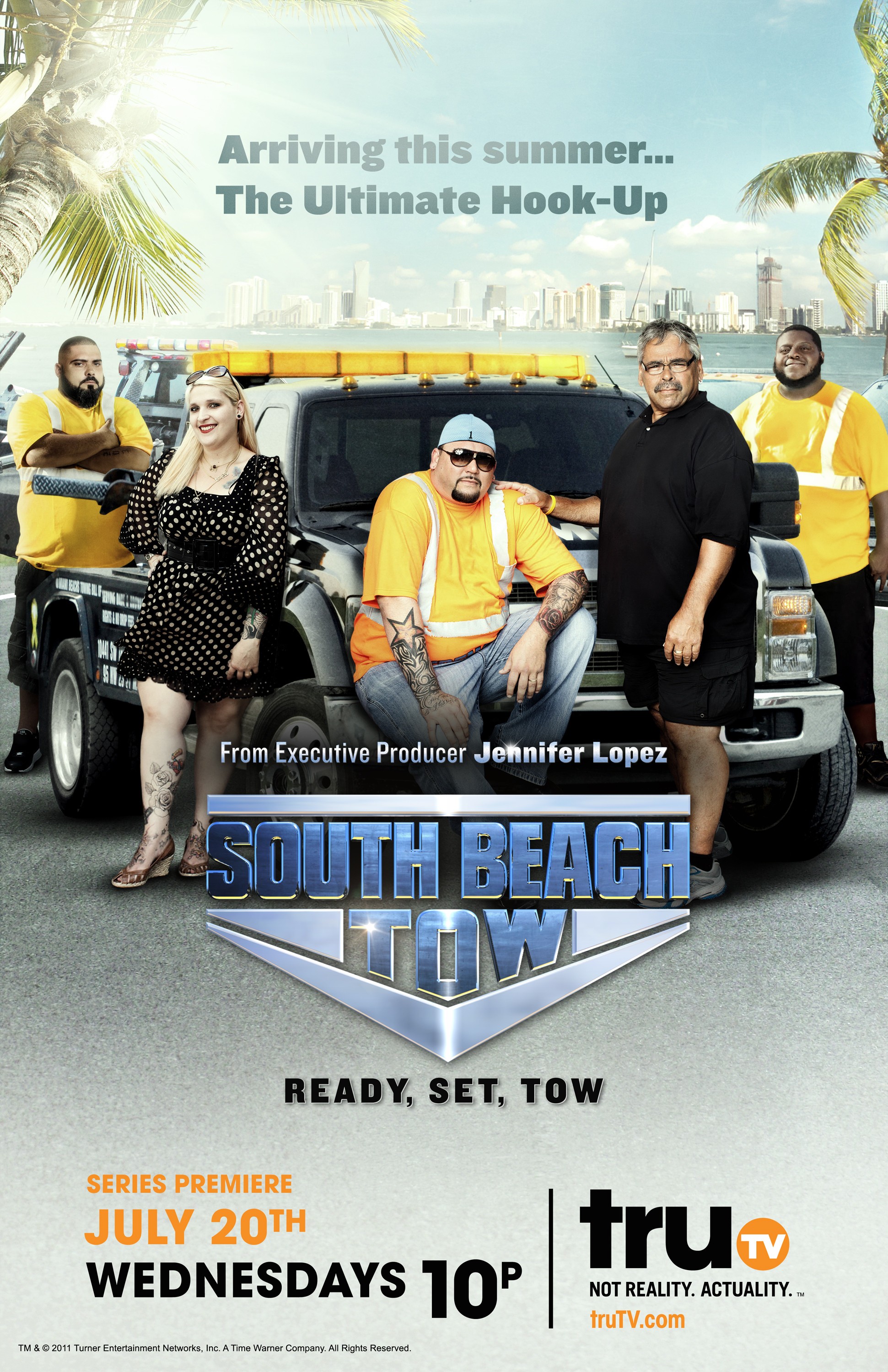 Mega Sized TV Poster Image for South Beach Tow 