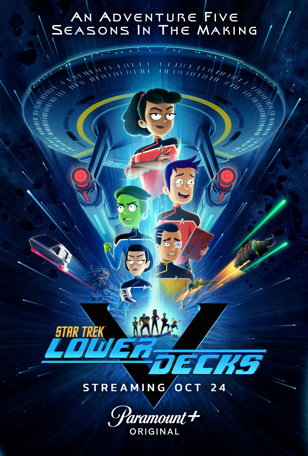 Extra Large TV Poster Image for Star Trek: Lower Decks (#13 of 13)