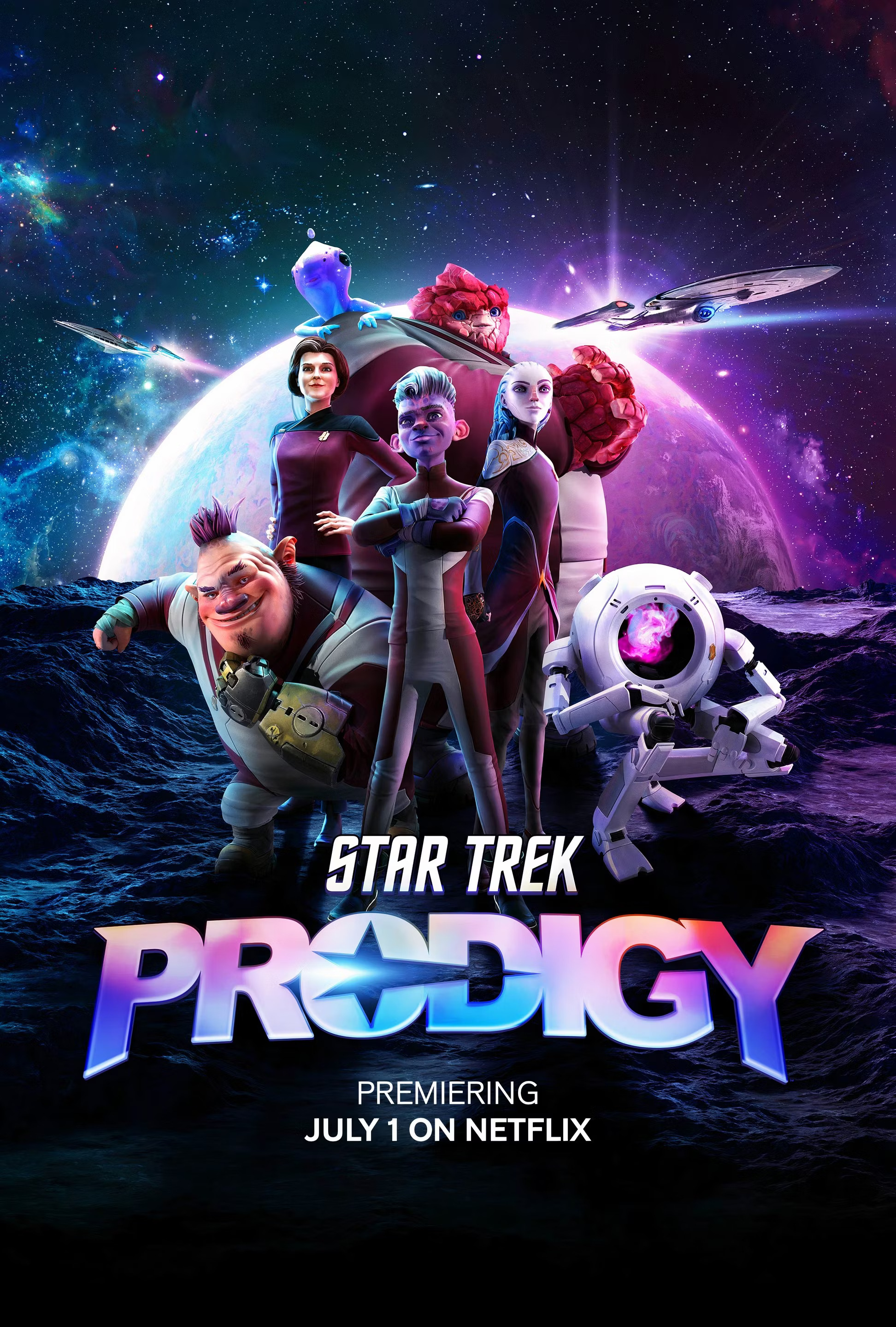 Mega Sized TV Poster Image for Star Trek: Prodigy (#3 of 3)