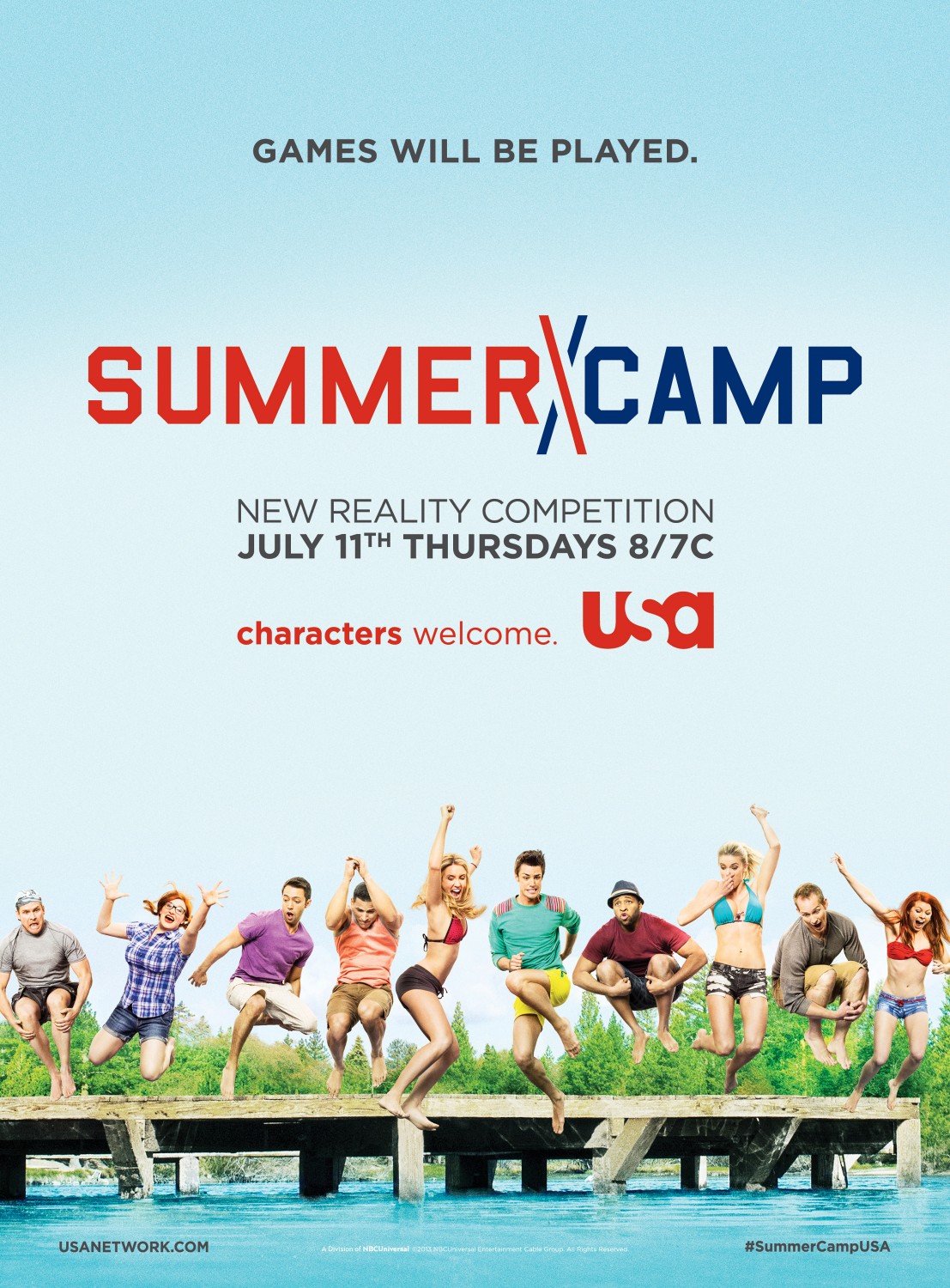 Extra Large TV Poster Image for Summer Camp (#1 of 2)