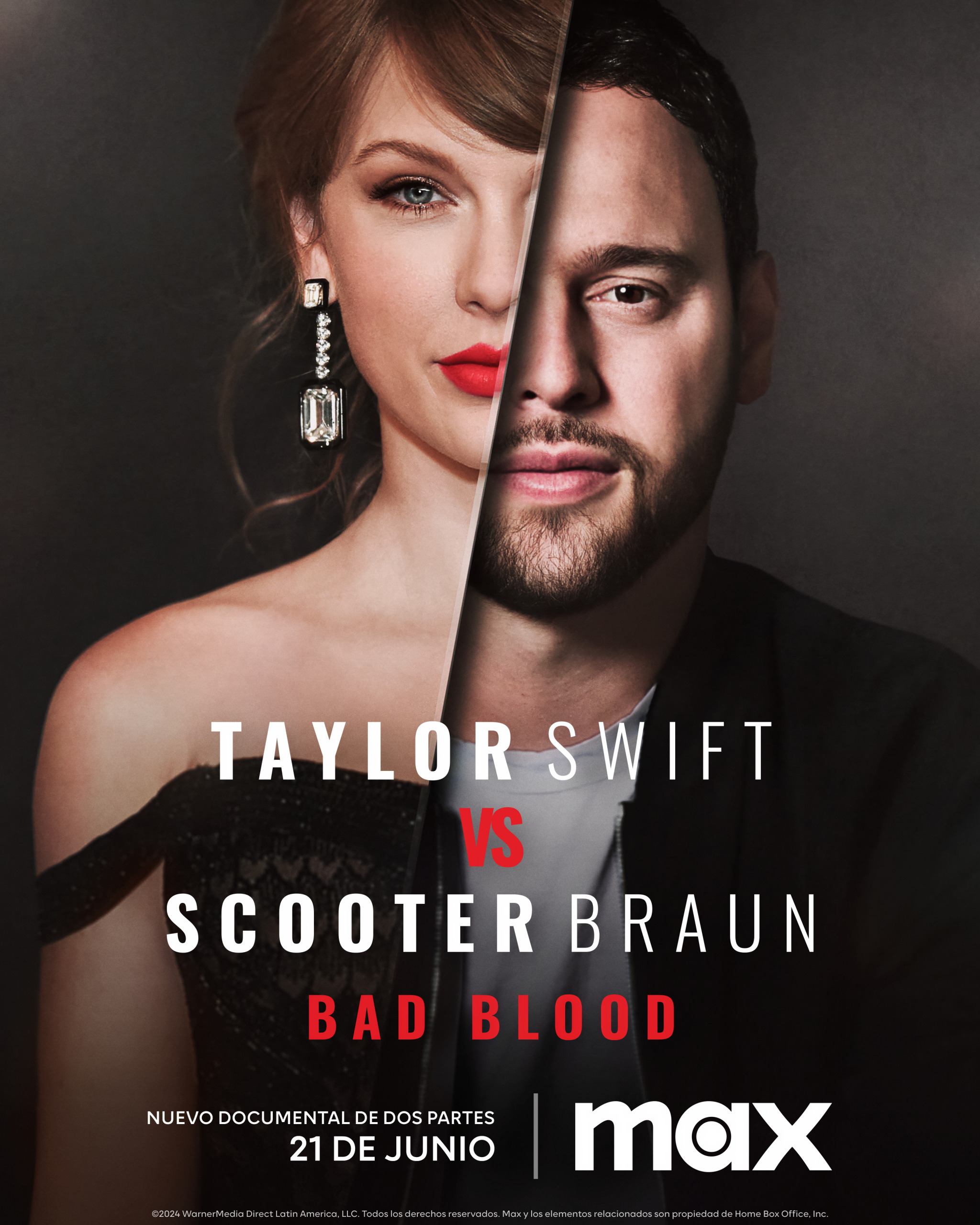 Mega Sized TV Poster Image for Taylor Swift vs. Scooter Braun 
