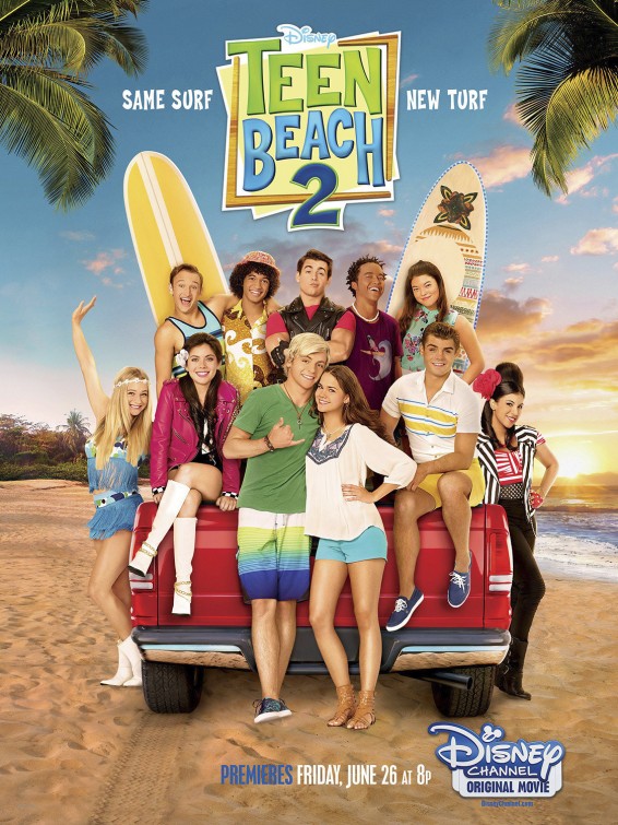 Teen Beach Movie 2 Movie Poster