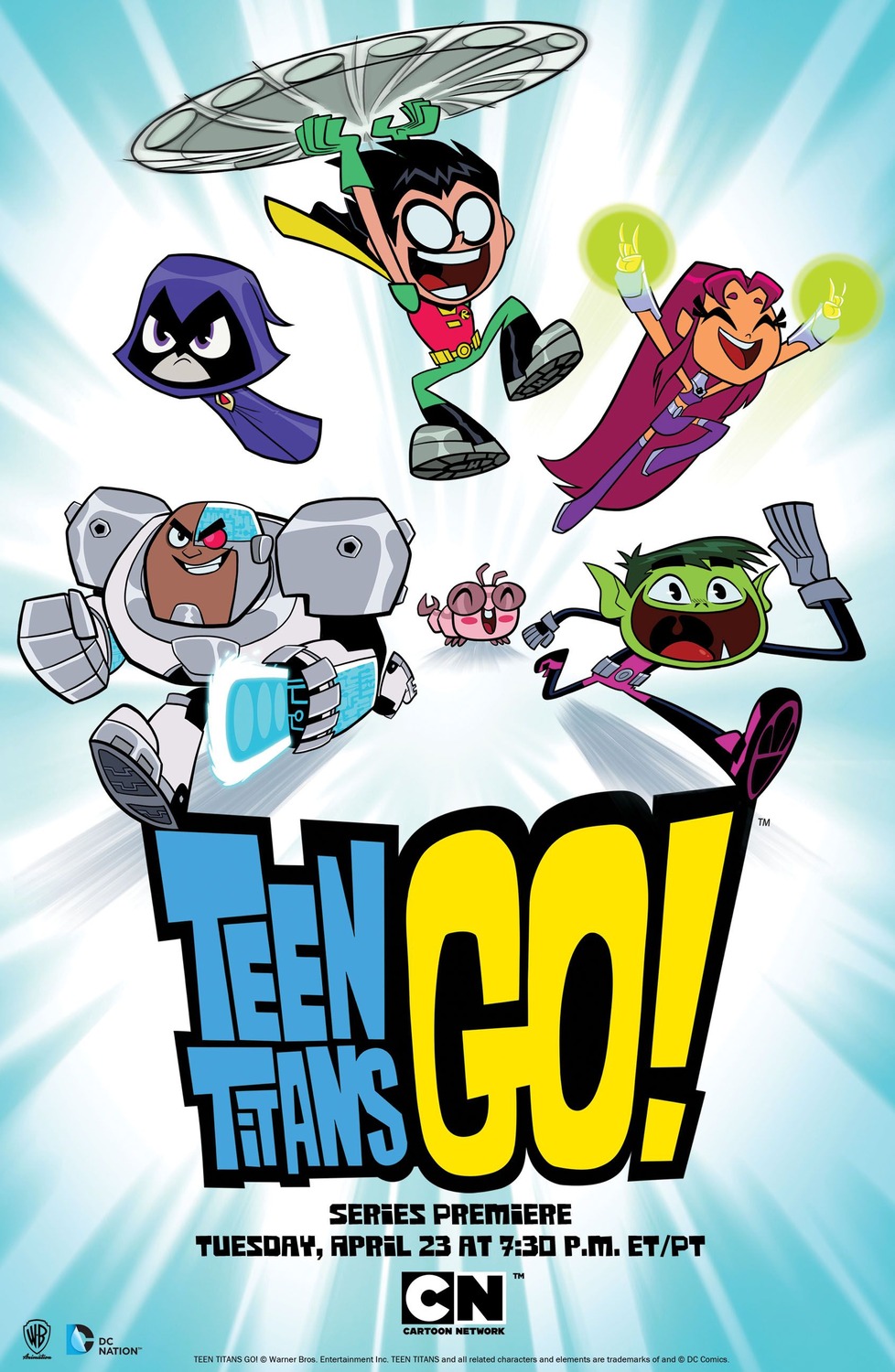 Extra Large TV Poster Image for Teen Titans Go! 