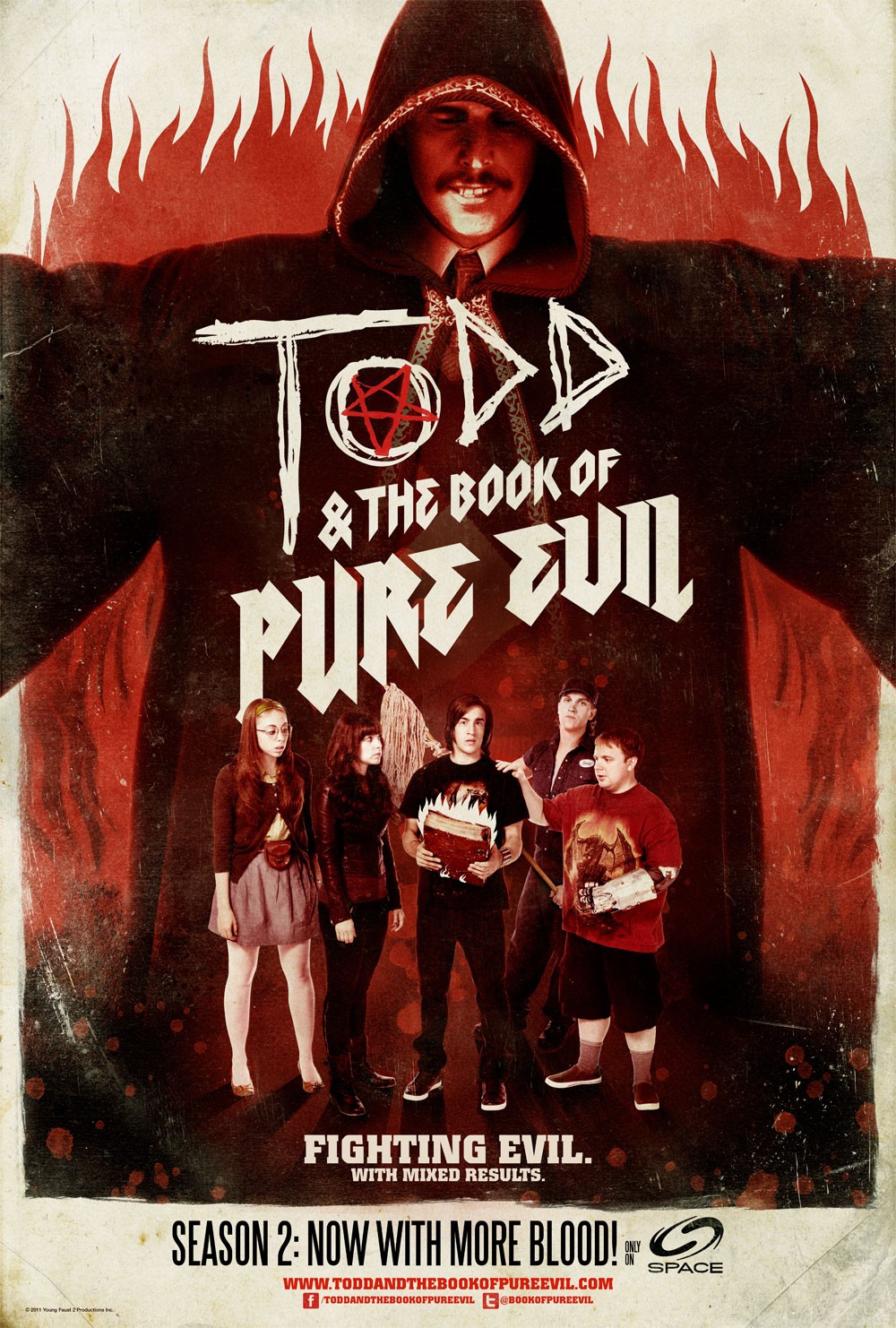 Extra Large TV Poster Image for Todd and the Book of Pure Evil (#3 of 4)