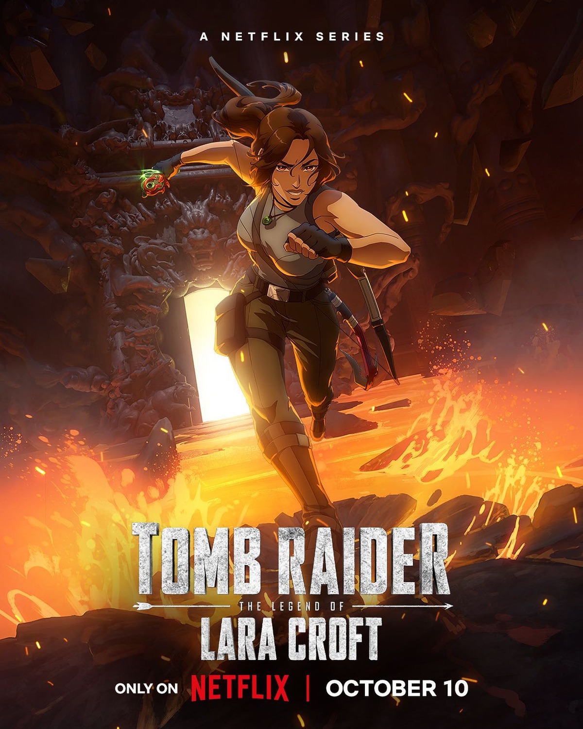 Extra Large TV Poster Image for Tomb Raider: The Legend of Lara Croft 