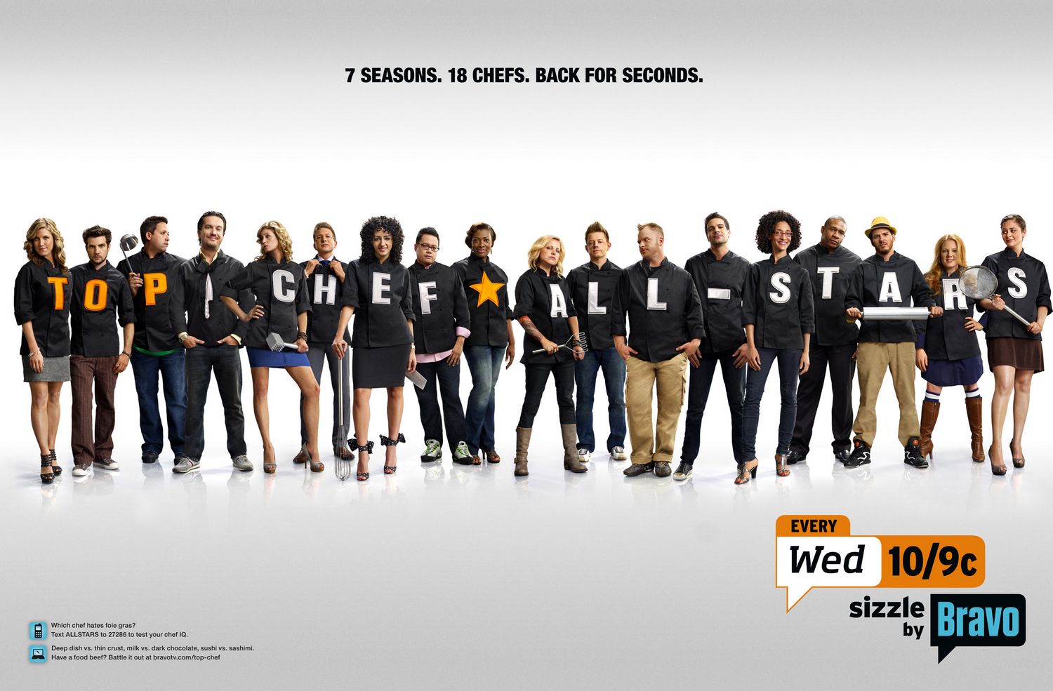 Extra Large TV Poster Image for Top Chef All-Stars 