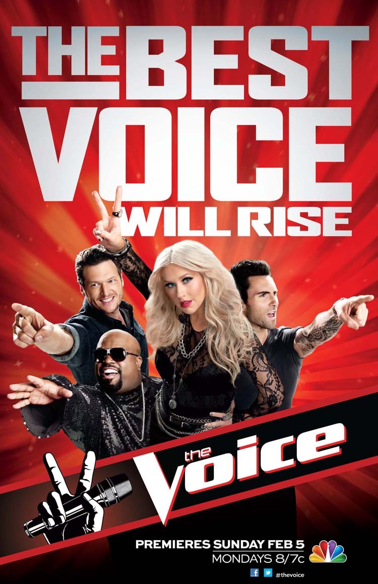 Extra Large TV Poster Image for The Voice (#2 of 13)