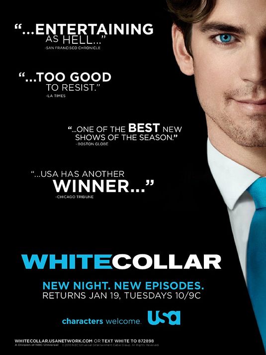 white collar poster