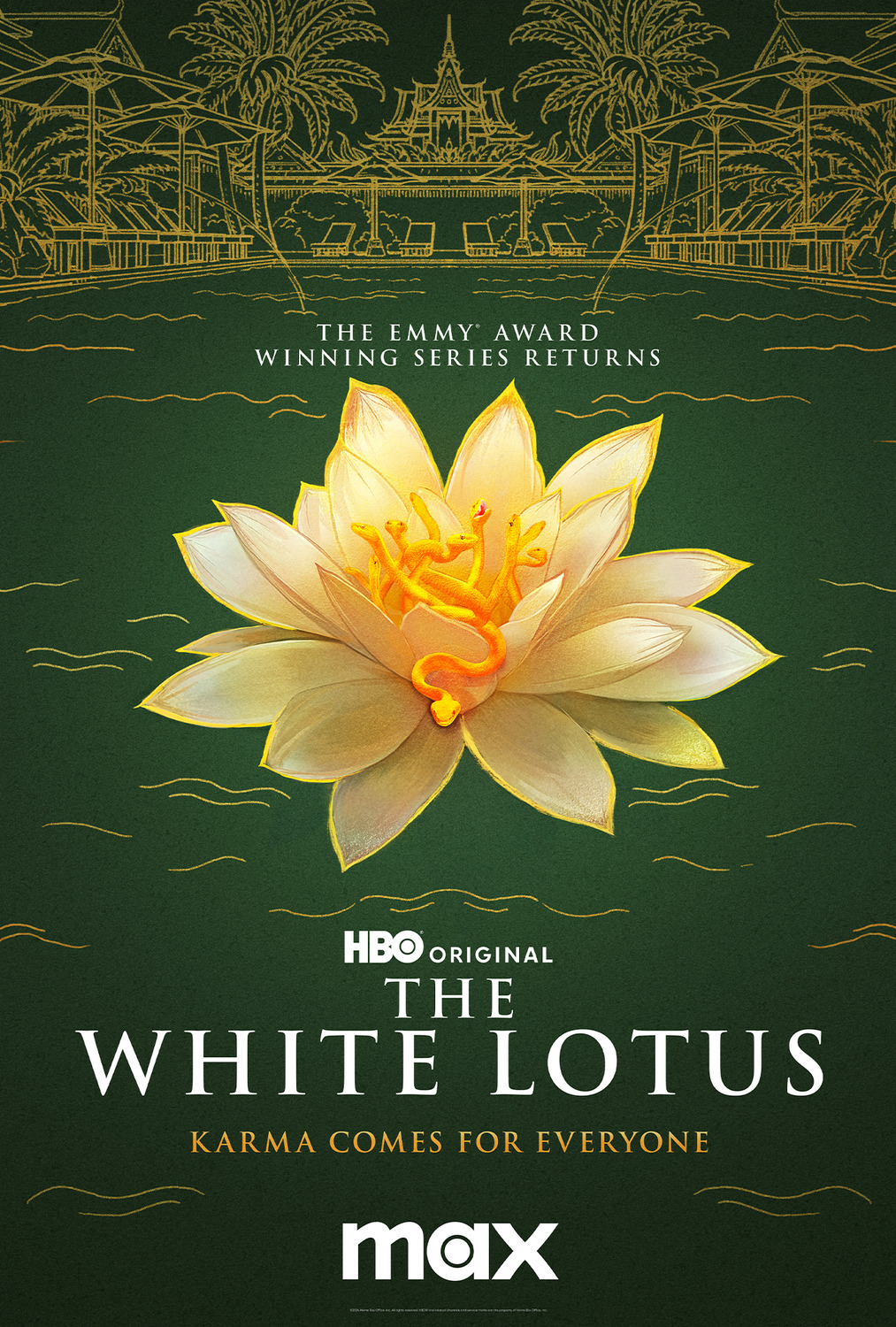 Extra Large TV Poster Image for The White Lotus (#3 of 3)