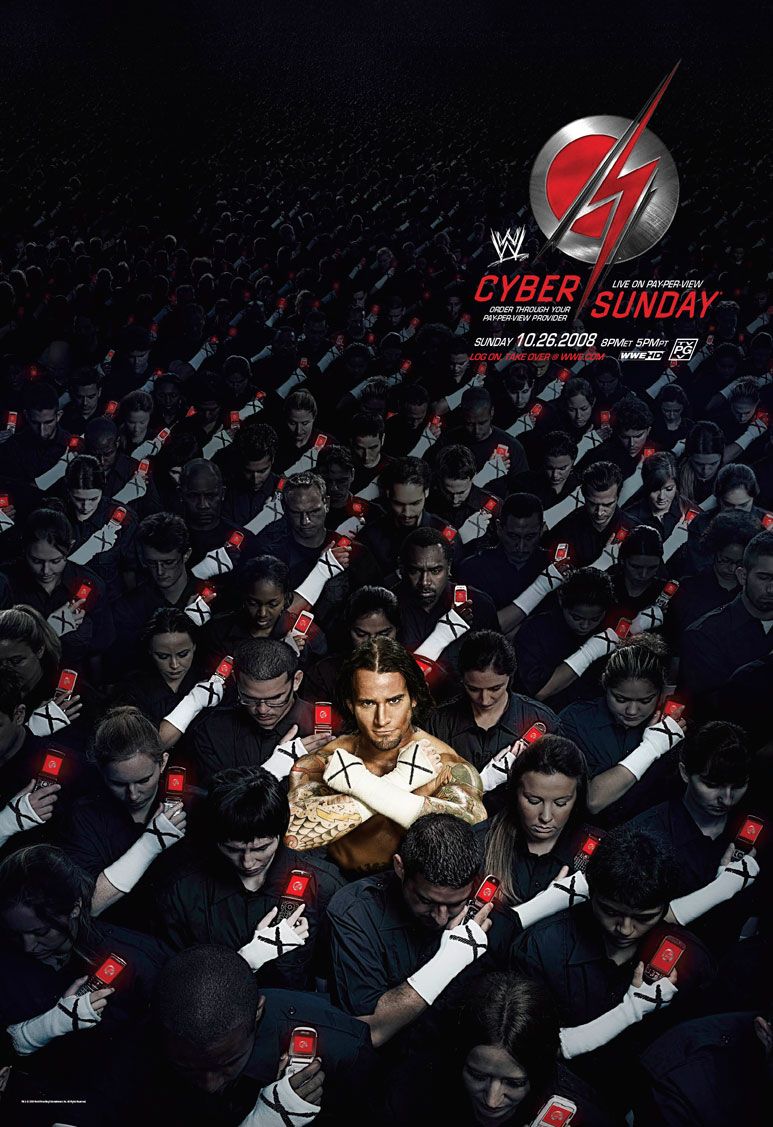 WWE Cyber Sunday Extra Large Movie Poster Image IMP Awards
