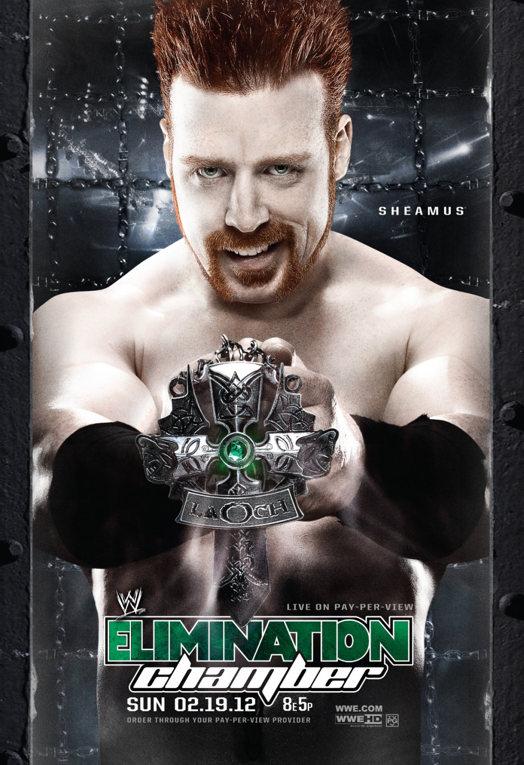 Extra Large TV Poster Image for WWE Elimination Chamber (#2 of 4)