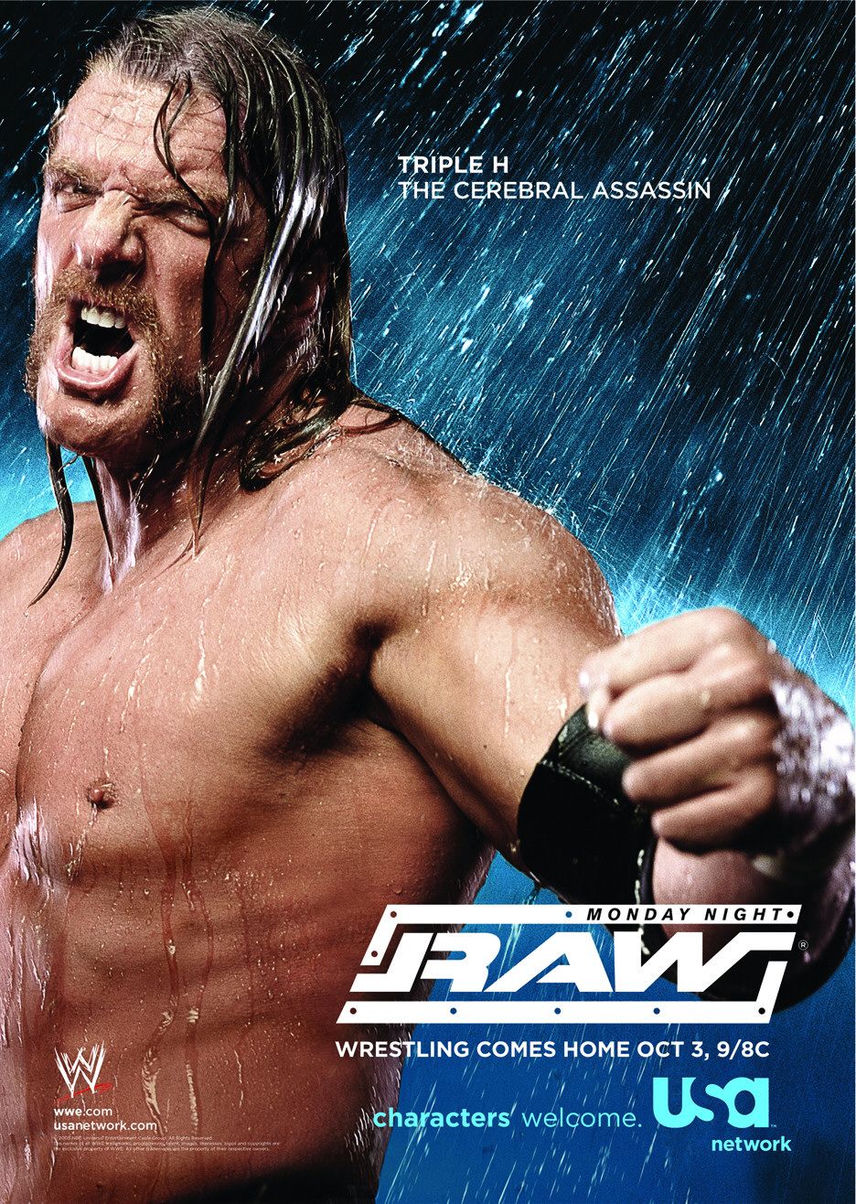 Extra Large TV Poster Image for WWE Monday Night RAW (#2 of 4)