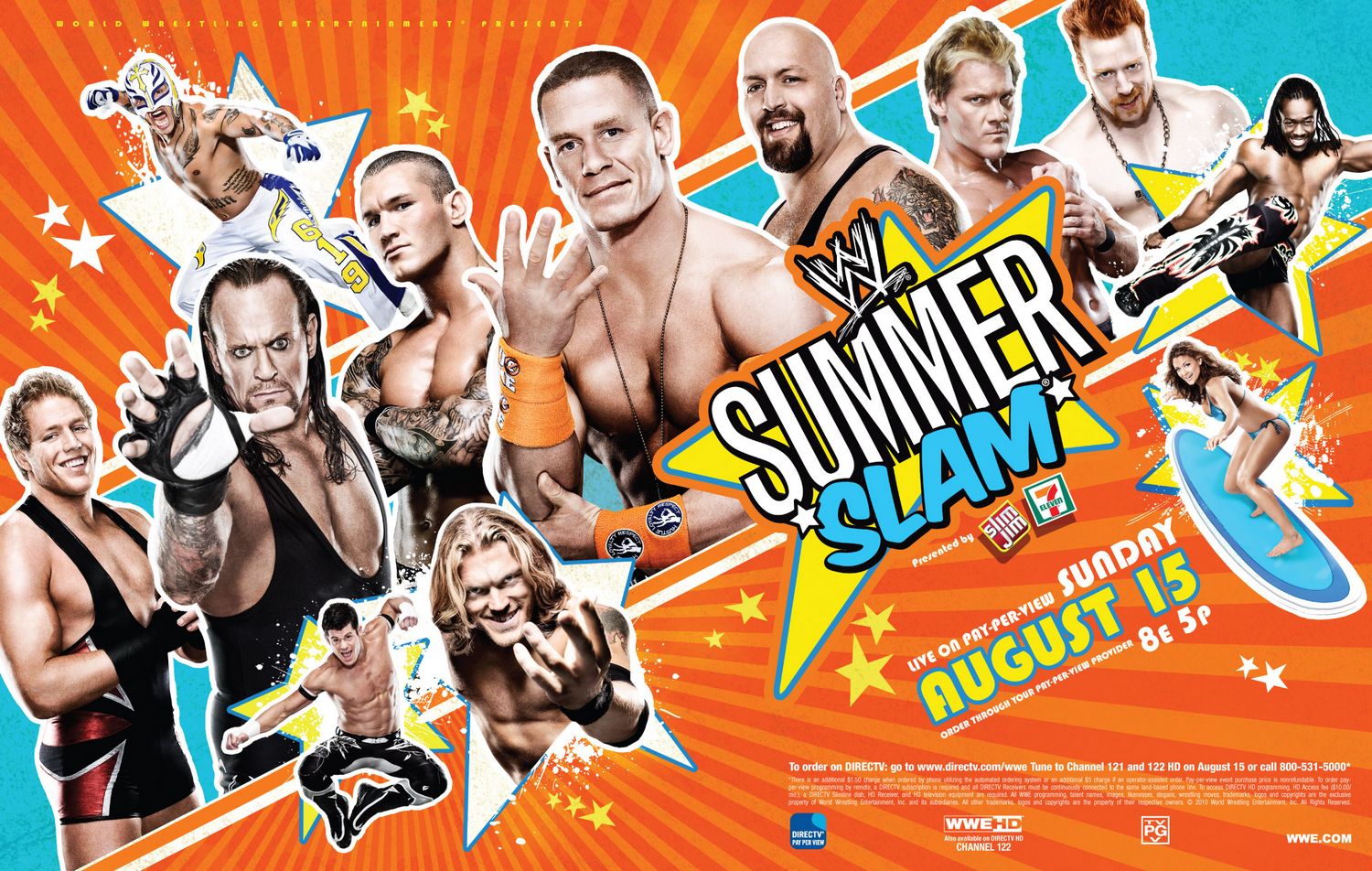 Extra Large TV Poster Image for WWE Summerslam (#4 of 10)