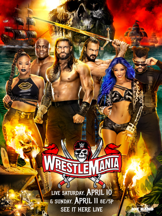 WWE Wrestlemania Movie Poster