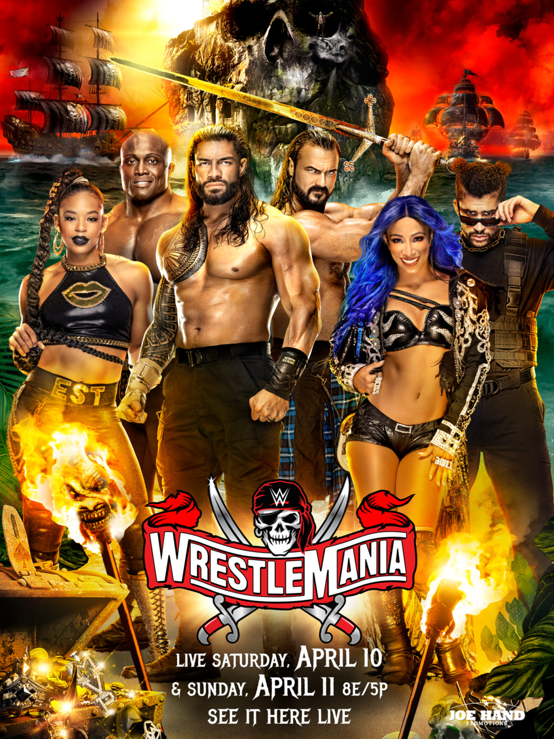 Extra Large TV Poster Image for WWE Wrestlemania (#15 of 16)