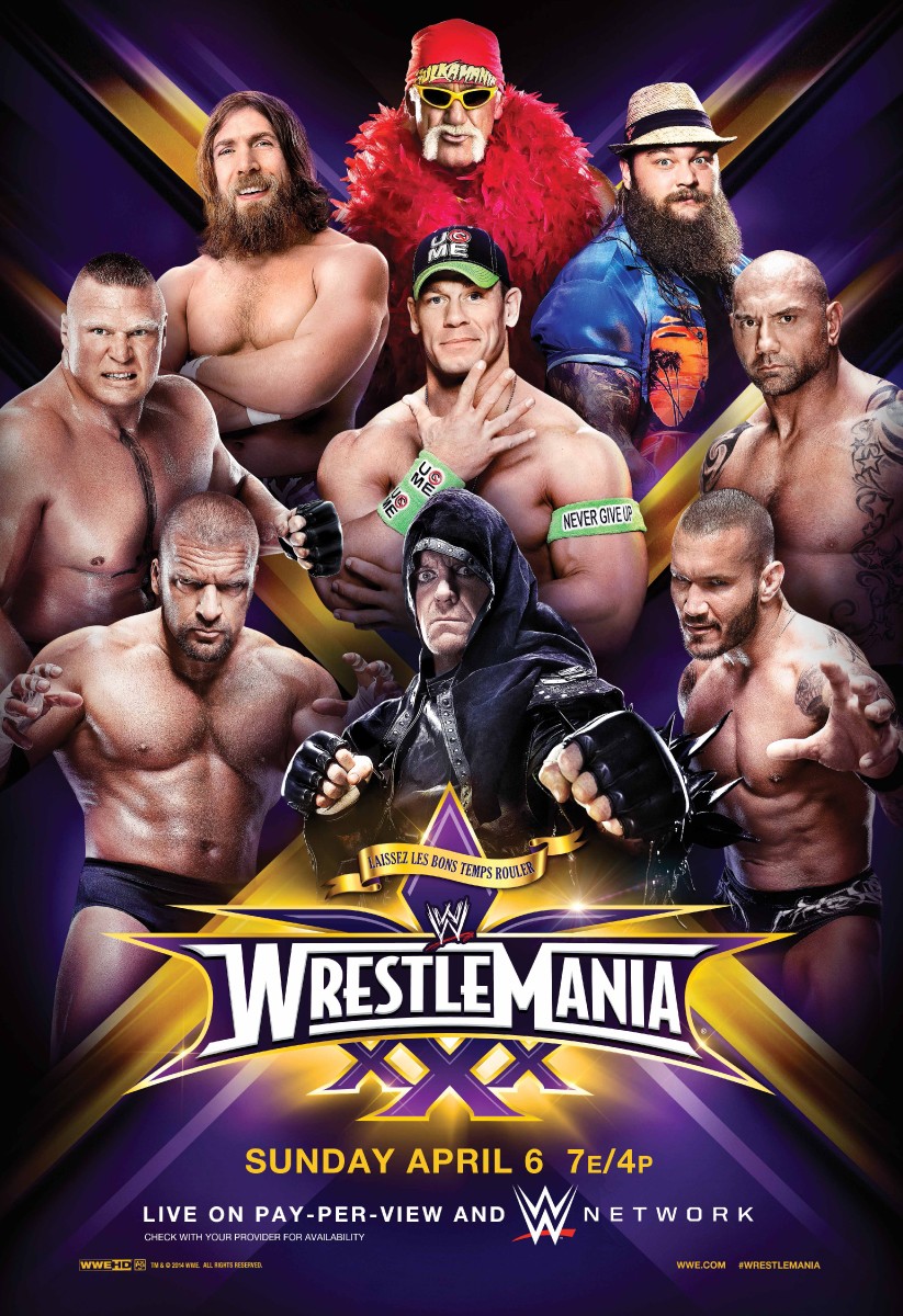 Extra Large TV Poster Image for WWE Wrestlemania (#9 of 16)