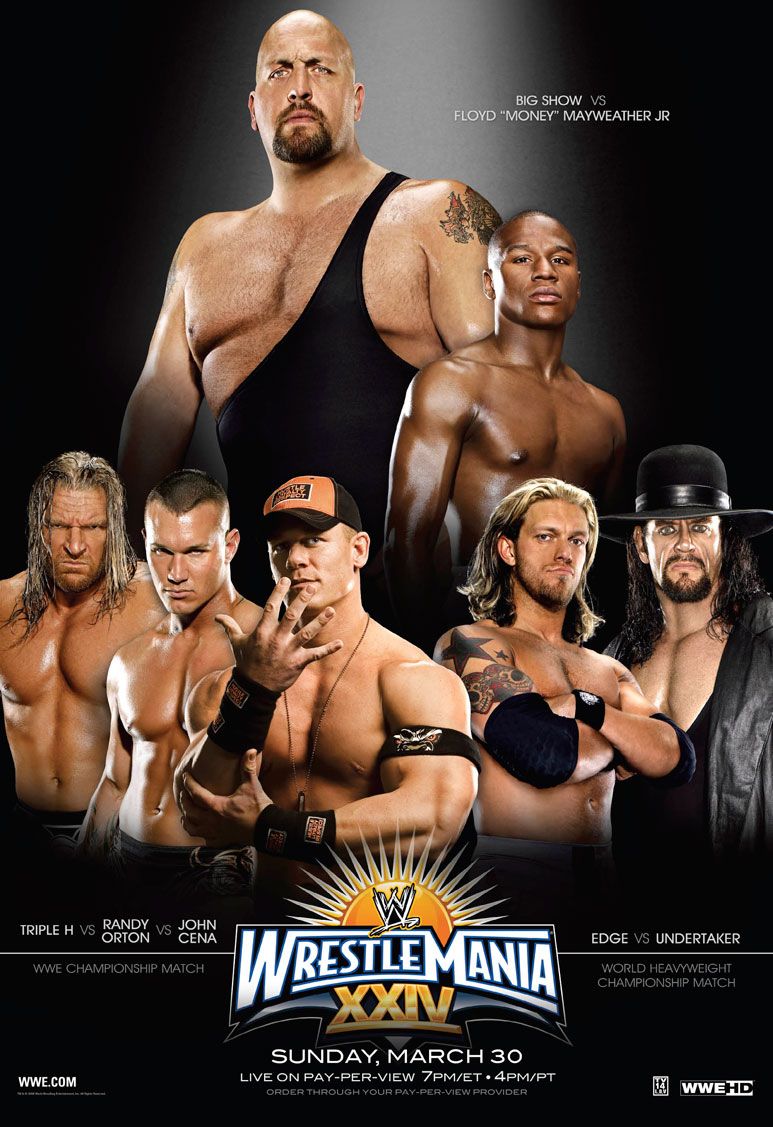 WWE Wrestlemania (1 of 16) Extra Large TV Poster Image IMP Awards