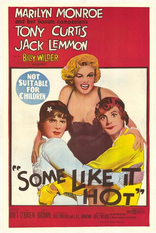 Some Like It Hot poster - courtesy of IMPAwards.com