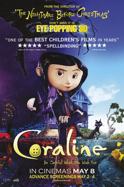 Coraline Movie Poster (#35 of 35) - IMP Awards