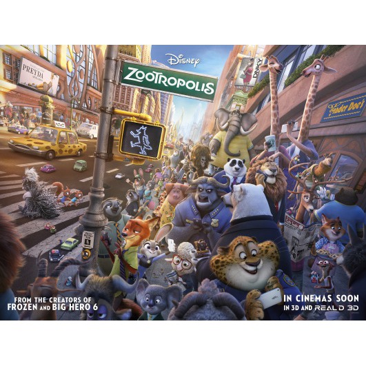 Zootopia Movie Poster #20 - Internet Movie Poster Awards Gallery