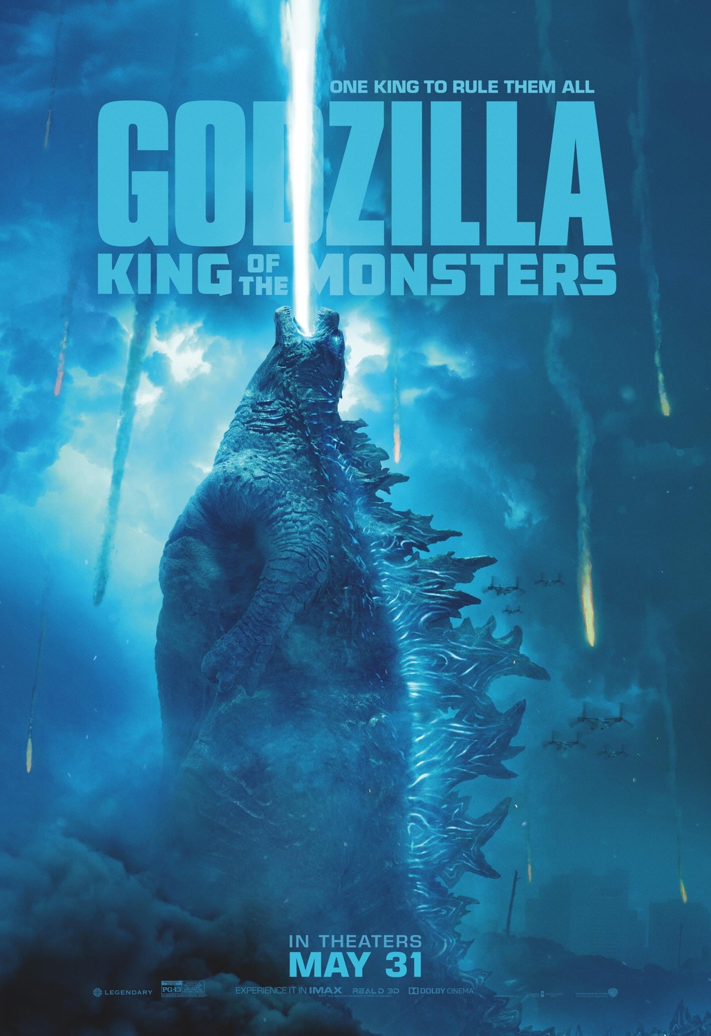 Godzilla King Of The Monsters Official Poster – Penggambar