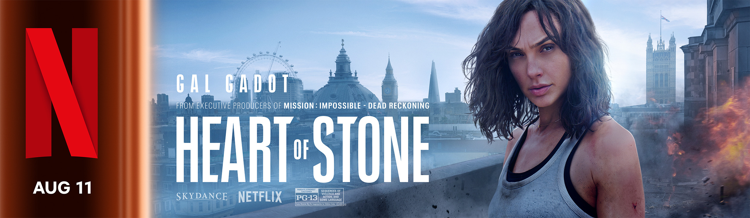 Heart of Stone (#7 of 9): Mega Sized Movie Poster Image - IMP Awards