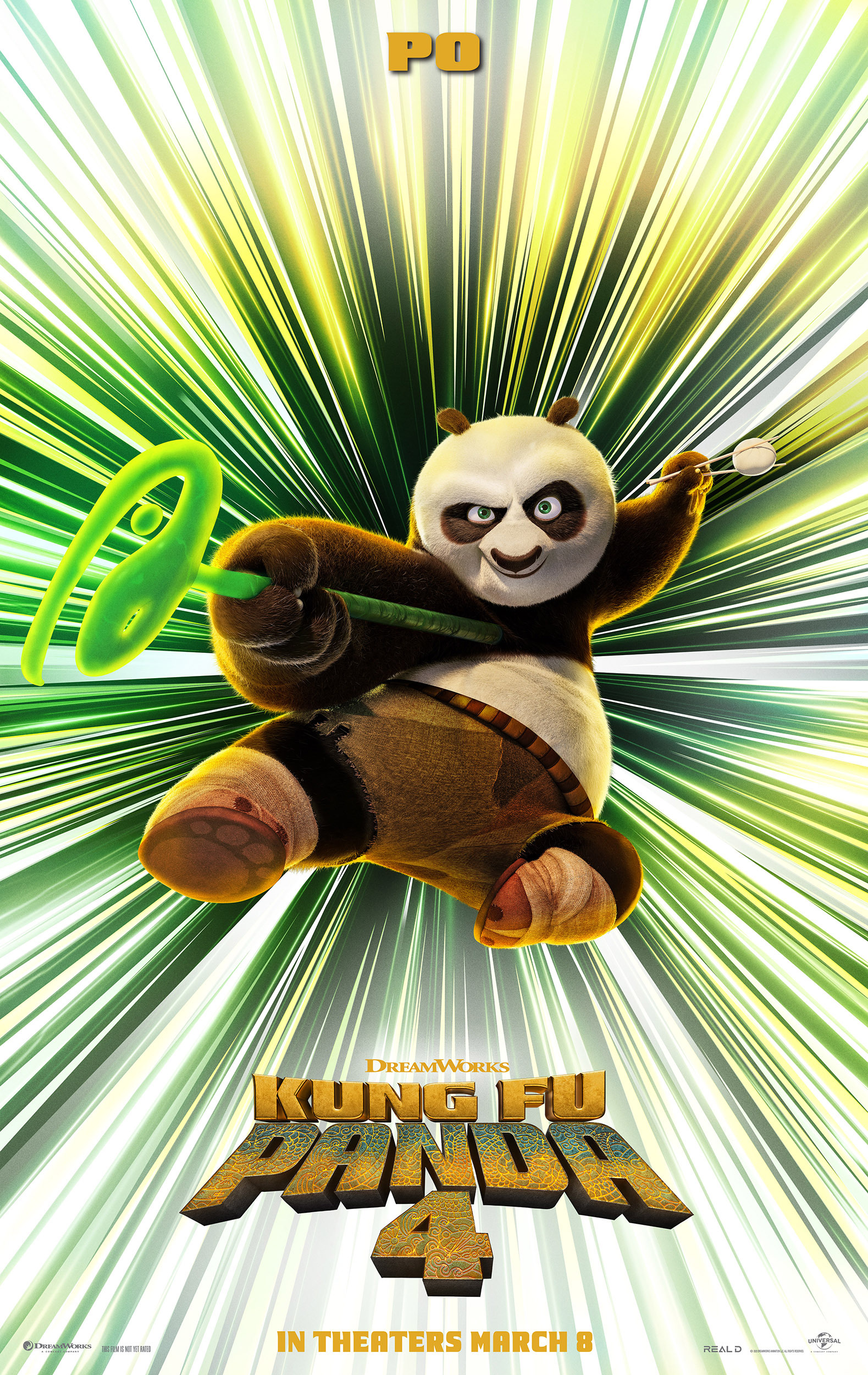 Kung Fu Panda 4 (#13 of 20): Mega Sized Movie Poster Image - IMP Awards