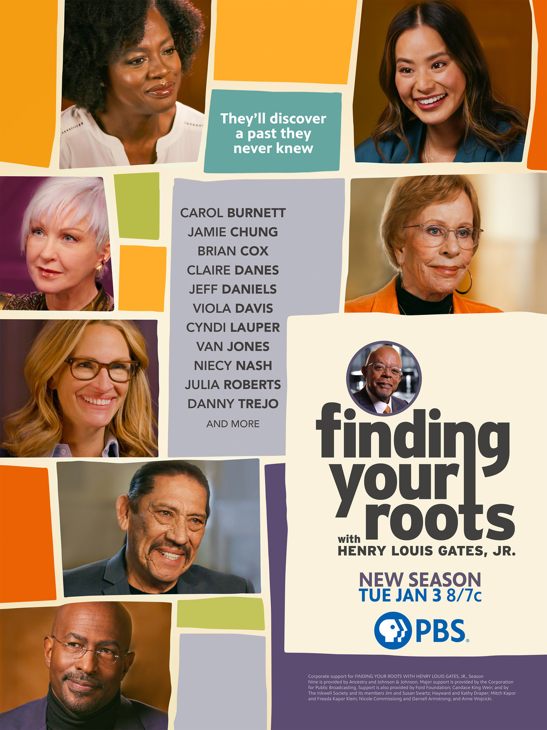 Finding Your Roots with Henry Louis Gates, Jr. (#1 of 2): Extra Large ...