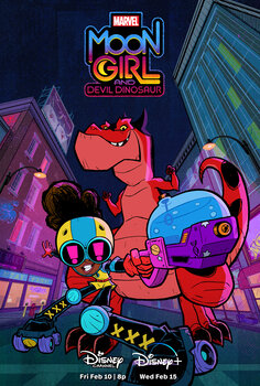 Marvel's Moon Girl and Devil Dinosaur Movie Poster Gallery